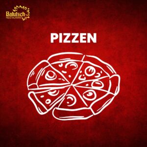 Gefüllte Pizza mit Kalbsdöner