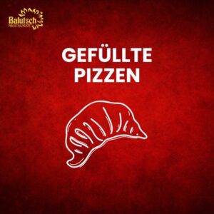 Gefüllte Pizza Hähn.