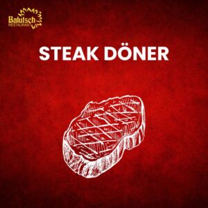 Gefüllte Steak Döner